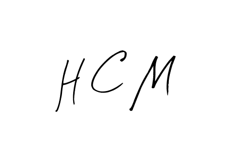 Make a beautiful signature design for name H C M. With this signature (Arty Signature) style, you can create a handwritten signature for free. H C M signature style 8 images and pictures png