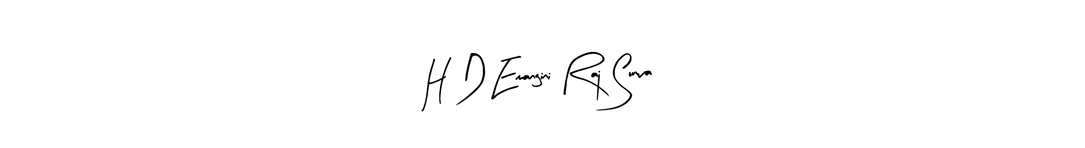 if you are searching for the best signature style for your name H D Emangini Raj Sunva. so please give up your signature search. here we have designed multiple signature styles  using Arty Signature. H D Emangini Raj Sunva signature style 8 images and pictures png