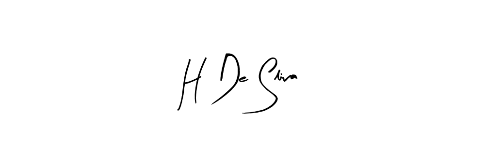 Once you've used our free online signature maker to create your best signature Arty Signature style, it's time to enjoy all of the benefits that H De Sliva name signing documents. H De Sliva signature style 8 images and pictures png