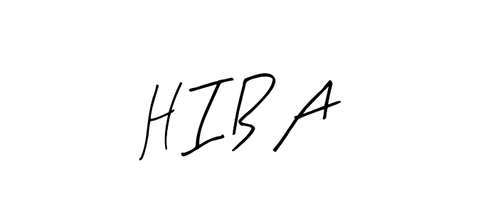 Also You can easily find your signature by using the search form. We will create H I B A name handwritten signature images for you free of cost using Arty Signature sign style. H I B A signature style 8 images and pictures png