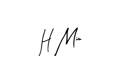 Also You can easily find your signature by using the search form. We will create H Mim name handwritten signature images for you free of cost using Arty Signature sign style. H Mim signature style 8 images and pictures png