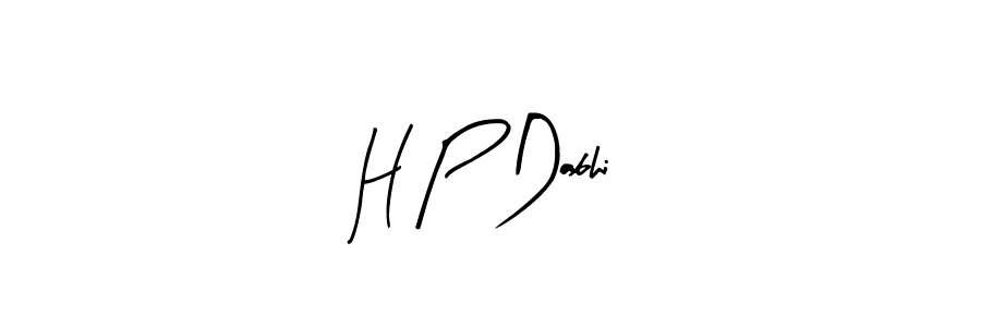 Best and Professional Signature Style for H P Dabhi. Arty Signature Best Signature Style Collection. H P Dabhi signature style 8 images and pictures png