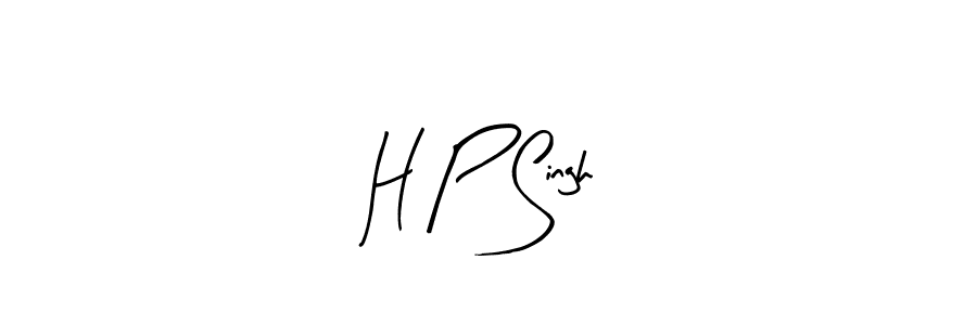 Also we have H P Singh name is the best signature style. Create professional handwritten signature collection using Arty Signature autograph style. H P Singh signature style 8 images and pictures png