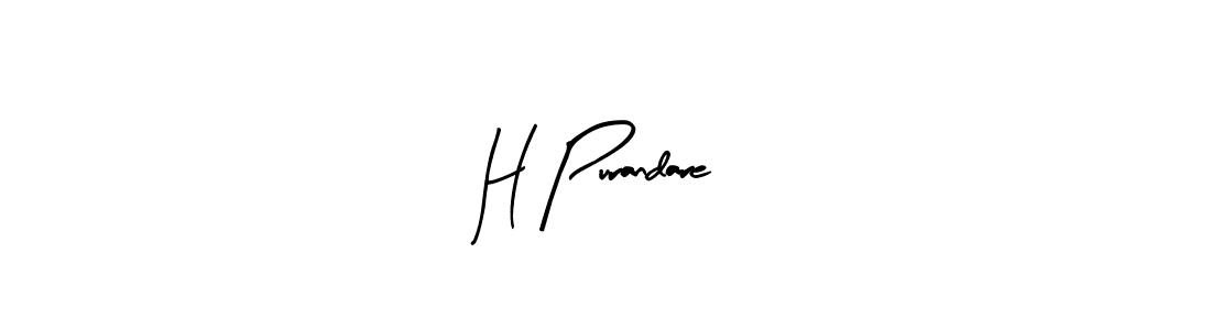 It looks lik you need a new signature style for name H Purandare. Design unique handwritten (Arty Signature) signature with our free signature maker in just a few clicks. H Purandare signature style 8 images and pictures png