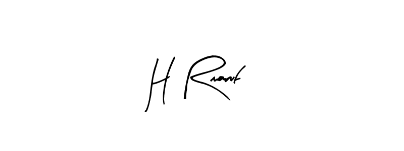 This is the best signature style for the H Rmaruf name. Also you like these signature font (Arty Signature). Mix name signature. H Rmaruf signature style 8 images and pictures png