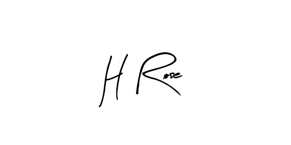 Make a beautiful signature design for name H Rose. Use this online signature maker to create a handwritten signature for free. H Rose signature style 8 images and pictures png