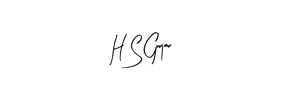 Also we have H S Gurjar name is the best signature style. Create professional handwritten signature collection using Arty Signature autograph style. H S Gurjar signature style 8 images and pictures png