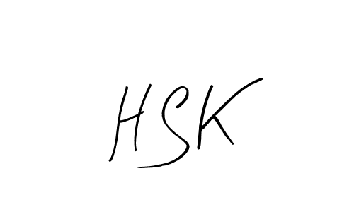 Also we have H S K name is the best signature style. Create professional handwritten signature collection using Arty Signature autograph style. H S K signature style 8 images and pictures png