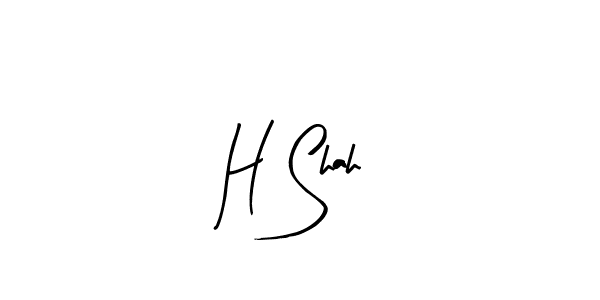 How to make H Shah name signature. Use Arty Signature style for creating short signs online. This is the latest handwritten sign. H Shah signature style 8 images and pictures png