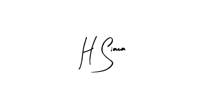 This is the best signature style for the H Siama name. Also you like these signature font (Arty Signature). Mix name signature. H Siama signature style 8 images and pictures png