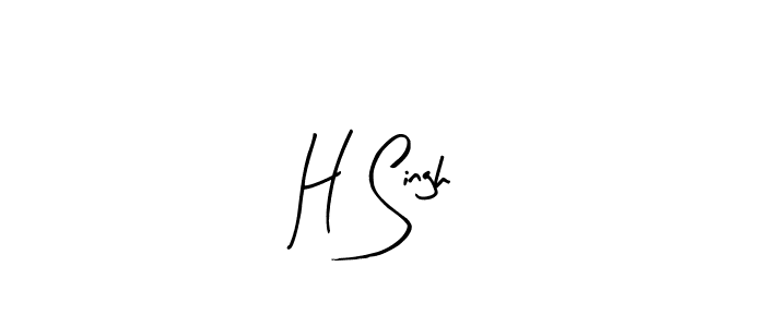 How to make H Singh name signature. Use Arty Signature style for creating short signs online. This is the latest handwritten sign. H Singh signature style 8 images and pictures png