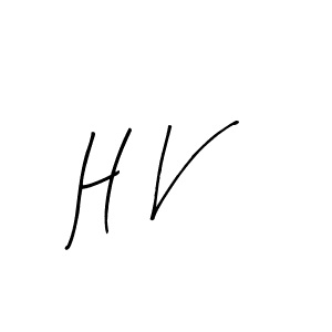 The best way (Arty Signature) to make a short signature is to pick only two or three words in your name. The name H V include a total of six letters. For converting this name. H V signature style 8 images and pictures png