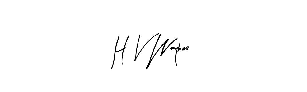 This is the best signature style for the H V Waykos name. Also you like these signature font (Arty Signature). Mix name signature. H V Waykos signature style 8 images and pictures png