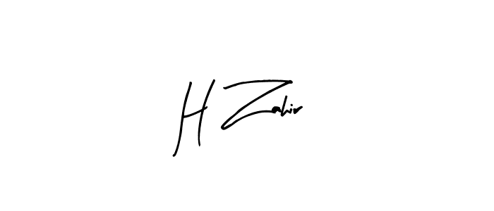 H Zahir stylish signature style. Best Handwritten Sign (Arty Signature) for my name. Handwritten Signature Collection Ideas for my name H Zahir. H Zahir signature style 8 images and pictures png