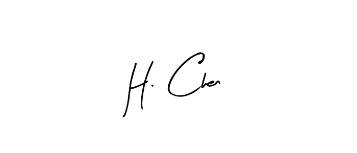 Once you've used our free online signature maker to create your best signature Arty Signature style, it's time to enjoy all of the benefits that H. Chen name signing documents. H. Chen signature style 8 images and pictures png