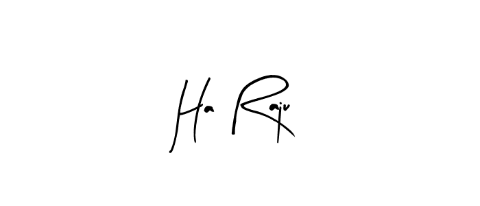 Use a signature maker to create a handwritten signature online. With this signature software, you can design (Arty Signature) your own signature for name Ha Raju. Ha Raju signature style 8 images and pictures png