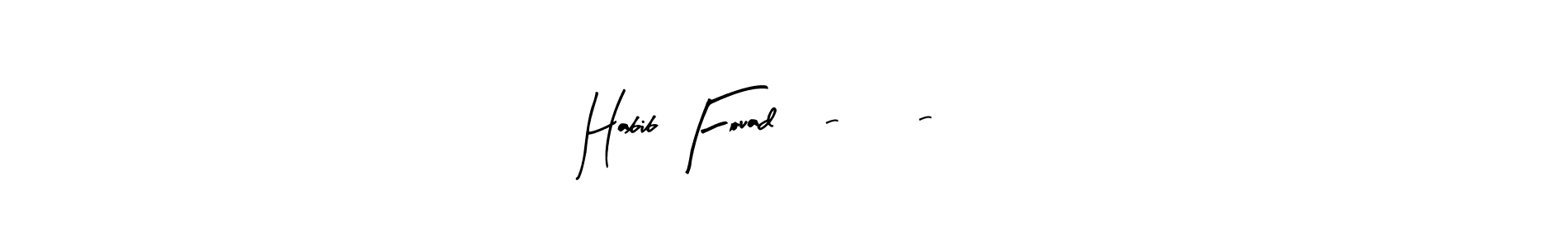 Create a beautiful signature design for name Habib Fouad 3-29-24. With this signature (Arty Signature) fonts, you can make a handwritten signature for free. Habib Fouad 3-29-24 signature style 8 images and pictures png