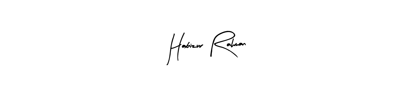 Similarly Arty Signature is the best handwritten signature design. Signature creator online .You can use it as an online autograph creator for name Habizur Rahman. Habizur Rahman signature style 8 images and pictures png