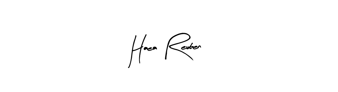Also we have Haea Reuben name is the best signature style. Create professional handwritten signature collection using Arty Signature autograph style. Haea Reuben signature style 8 images and pictures png