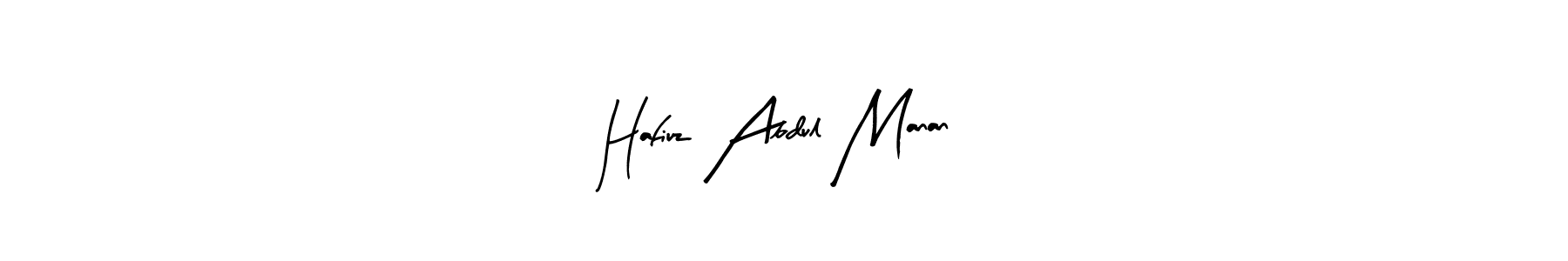 Design your own signature with our free online signature maker. With this signature software, you can create a handwritten (Arty Signature) signature for name Hafiuz Abdul Manan. Hafiuz Abdul Manan signature style 8 images and pictures png