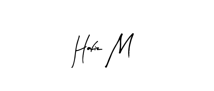 You can use this online signature creator to create a handwritten signature for the name Hafiz M. This is the best online autograph maker. Hafiz M signature style 8 images and pictures png