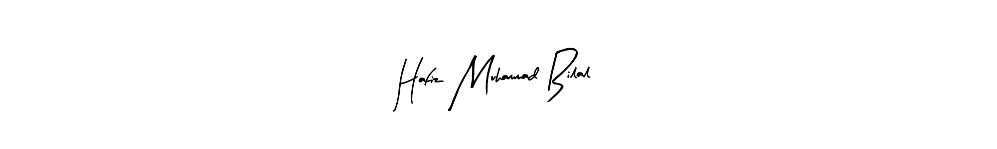 This is the best signature style for the Hafiz Muhammad Bilal name. Also you like these signature font (Arty Signature). Mix name signature. Hafiz Muhammad Bilal signature style 8 images and pictures png