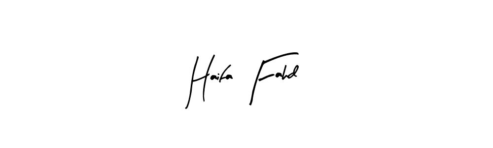 if you are searching for the best signature style for your name Haifa Fahd. so please give up your signature search. here we have designed multiple signature styles  using Arty Signature. Haifa Fahd signature style 8 images and pictures png