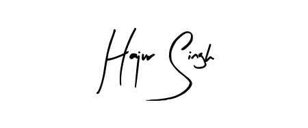 A stylish, flowing autograph style designed for name Hajur Singh using Arty Signature typography. Perfect for digital creative projects. Hajur Singh signature style 8 images and pictures png