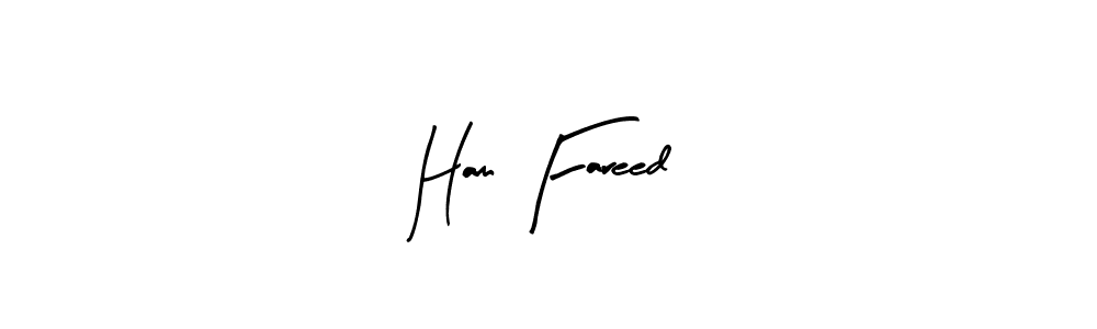 This is the best signature style for the Ham Fareed name. Also you like these signature font (Arty Signature). Mix name signature. Ham Fareed signature style 8 images and pictures png
