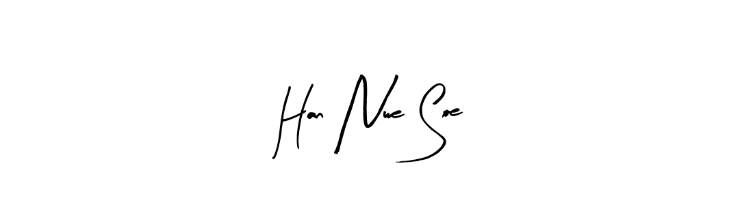 Make a beautiful signature design for name Han Nwe Soe. With this signature (Arty Signature) style, you can create a handwritten signature for free. Han Nwe Soe signature style 8 images and pictures png