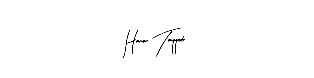 This is the best signature style for the Hanan Tayyab name. Also you like these signature font (Arty Signature). Mix name signature. Hanan Tayyab signature style 8 images and pictures png