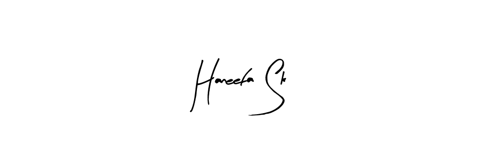 How to make Haneefa Sk signature? Arty Signature is a professional autograph style. Create handwritten signature for Haneefa Sk name. Haneefa Sk signature style 8 images and pictures png