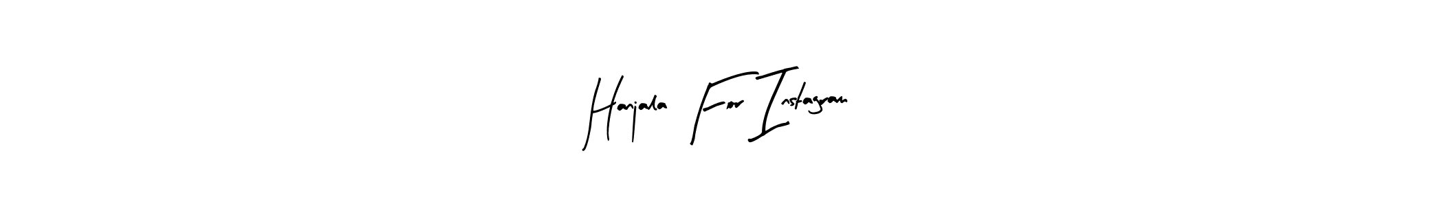 Also You can easily find your signature by using the search form. We will create Hanjala For Instagram name handwritten signature images for you free of cost using Arty Signature sign style. Hanjala For Instagram signature style 8 images and pictures png