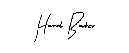 Create your official email sign-off with Hannah Barker name in Arty Signature style. Crisp, clean, and perfectly legible across all screens. Hannah Barker signature style 8 images and pictures png