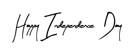 Looking for the ultimate eSignature for Happy Independence Day? Explore Arty Signature font collection and download transparent PNGs in seconds. Happy Independence Day signature style 8 images and pictures png