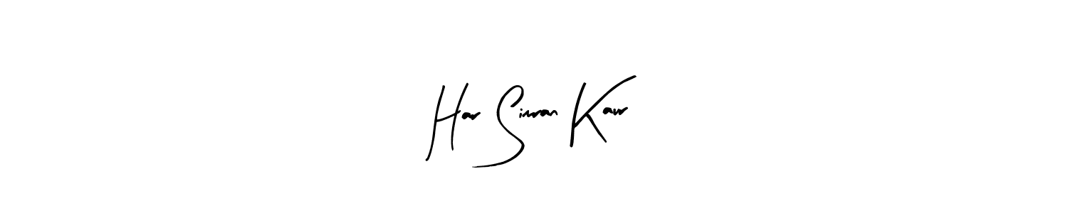 Make a beautiful signature design for name Har Simran Kaur. Use this online signature maker to create a handwritten signature for free. Har Simran Kaur signature style 8 images and pictures png