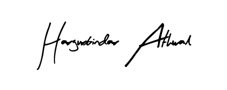 A classic penmanship look for Hargurbindar Athwal. The Arty Signature font brings timeless elegance and confidence to every signed document. Hargurbindar Athwal signature style 8 images and pictures png