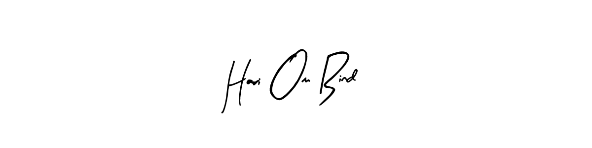 Best and Professional Signature Style for Hari Om Bind. Arty Signature Best Signature Style Collection. Hari Om Bind signature style 8 images and pictures png