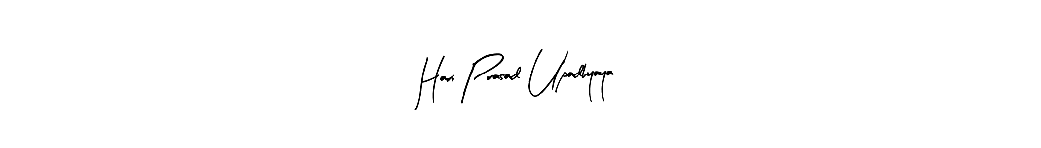 Hari Prasad Upadhyaya stylish signature style. Best Handwritten Sign (Arty Signature) for my name. Handwritten Signature Collection Ideas for my name Hari Prasad Upadhyaya. Hari Prasad Upadhyaya signature style 8 images and pictures png