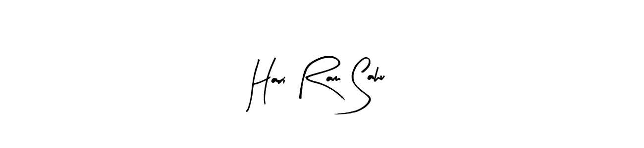 Use a signature maker to create a handwritten signature online. With this signature software, you can design (Arty Signature) your own signature for name Hari Ram Sahu. Hari Ram Sahu signature style 8 images and pictures png