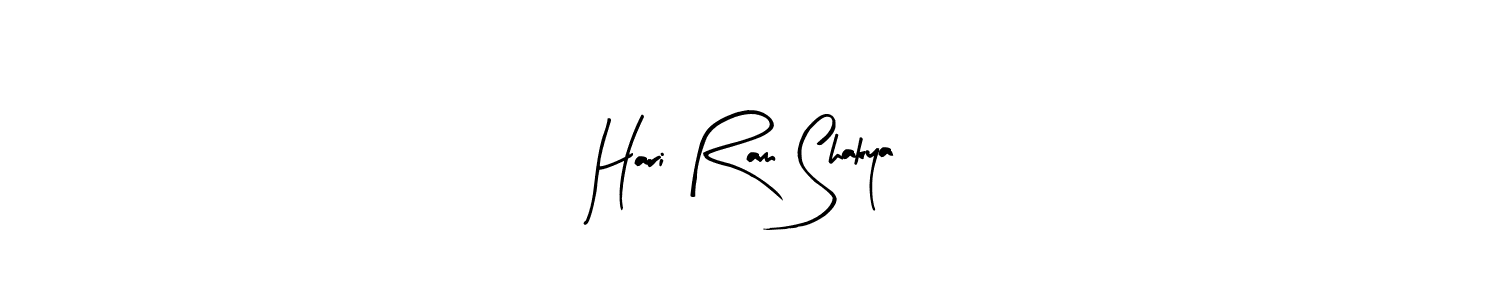 Make a beautiful signature design for name Hari Ram Shakya. With this signature (Arty Signature) style, you can create a handwritten signature for free. Hari Ram Shakya signature style 8 images and pictures png