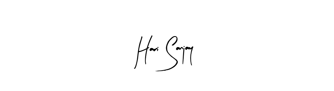 if you are searching for the best signature style for your name Hari Sanjay. so please give up your signature search. here we have designed multiple signature styles  using Arty Signature. Hari Sanjay signature style 8 images and pictures png