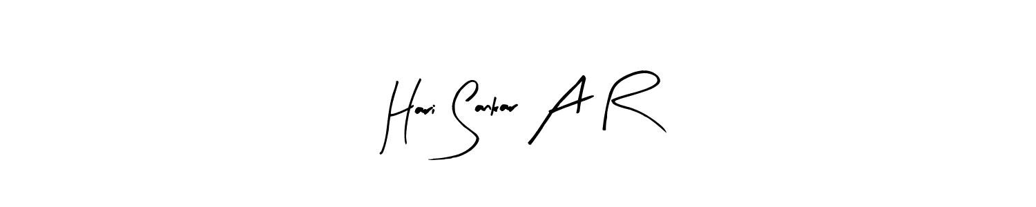 Also You can easily find your signature by using the search form. We will create Hari Sankar A R name handwritten signature images for you free of cost using Arty Signature sign style. Hari Sankar A R signature style 8 images and pictures png
