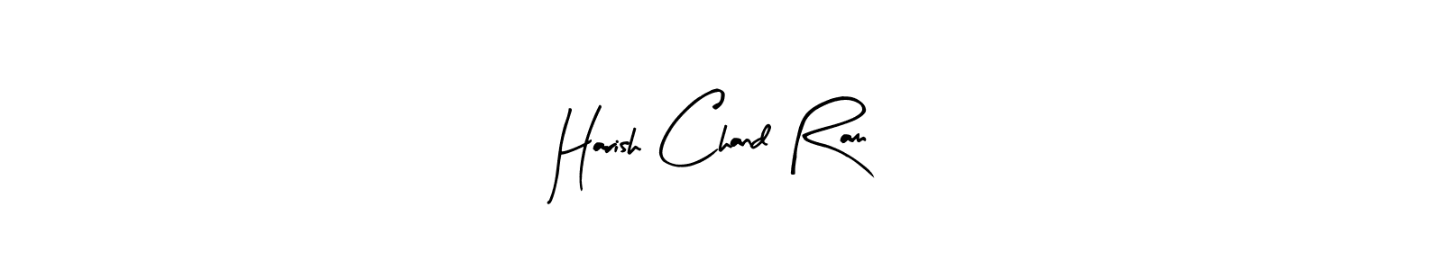 You should practise on your own different ways (Arty Signature) to write your name (Harish Chand Ram) in signature. don't let someone else do it for you. Harish Chand Ram signature style 8 images and pictures png