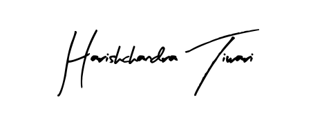 Personalize your online presence with Harishchandra Tiwari signature rendered in elegant Arty Signature font. Great for website footers and blogs. Harishchandra Tiwari signature style 8 images and pictures png