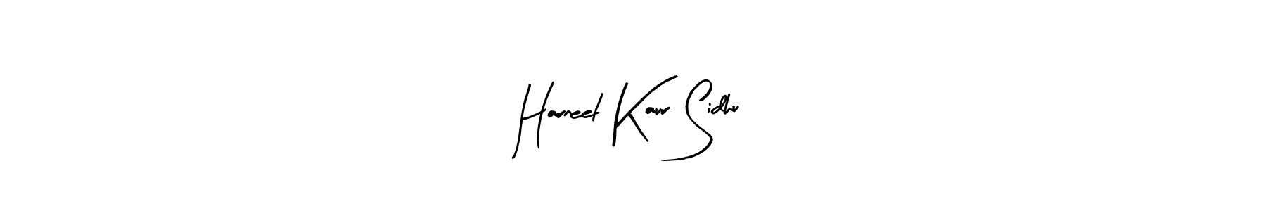 Make a beautiful signature design for name Harneet Kaur Sidhu. With this signature (Arty Signature) style, you can create a handwritten signature for free. Harneet Kaur Sidhu signature style 8 images and pictures png