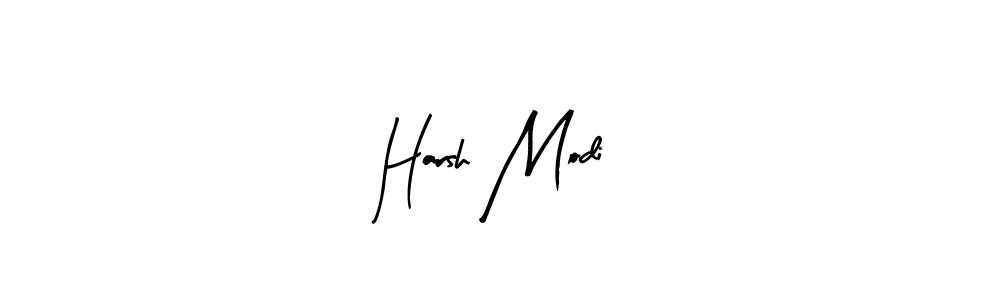 Arty Signature is a professional signature style that is perfect for those who want to add a touch of class to their signature. It is also a great choice for those who want to make their signature more unique. Get Harsh Modi name to fancy signature for free. Harsh Modi signature style 8 images and pictures png