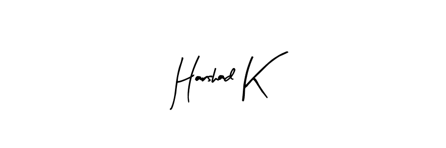 Make a short Harshad K signature style. Manage your documents anywhere anytime using Arty Signature. Create and add eSignatures, submit forms, share and send files easily. Harshad K signature style 8 images and pictures png