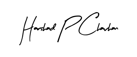 The best way (Arty Signature) to make a short signature is to pick only two or three words in your name. For converting this name Harshad P Chavhan. Harshad P Chavhan signature style 8 images and pictures png