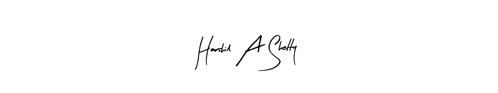 Also You can easily find your signature by using the search form. We will create Harshil A Shetty name handwritten signature images for you free of cost using Arty Signature sign style. Harshil A Shetty signature style 8 images and pictures png